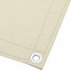 Creme Balkonbespannung Elvin 120x700cm (100% Polyester Oxford Gewebe)