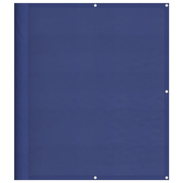 Blauer Balkonschutz Elvin 120x700cm (100% Polyester Oxford-Gewebe)