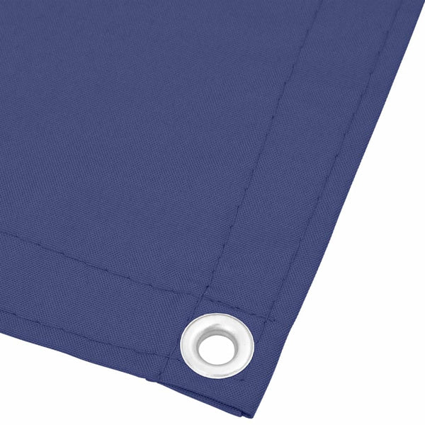 Blauer Balkonschutz Elvin 120x700cm (100% Polyester Oxford-Gewebe)