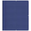 Blauer Balkonsichtschutz Elvin 120x1000cm (100% Polyester Oxford Gewebe)