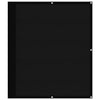 Schwarzer Balkonschutz Elvin 120x700cm (100% Polyester Oxford Polyester)