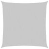 Hellgraues Sonnensegel Wallington 4x4 m (100% Oxford-Polyester)