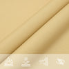 Sonnensegel Sand Wallington 4,5x4,5 m (100% Oxford-Polyester)