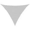 Hellgraues Sonnensegel Nicalaie 3x3x4,24 m (100 % Oxford-Polyester)
