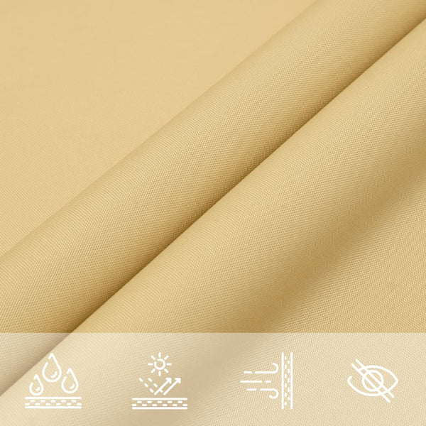 Hiekka aurinkopurje Nicalaie 3x4x4 m (100% oxford polyesteri)