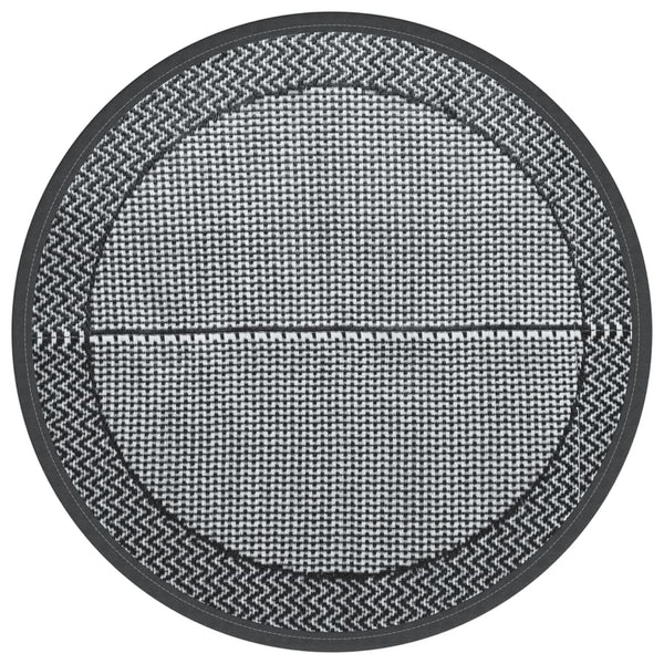 Outdoor-Teppich Marianovici grau Ø200cm (pp)