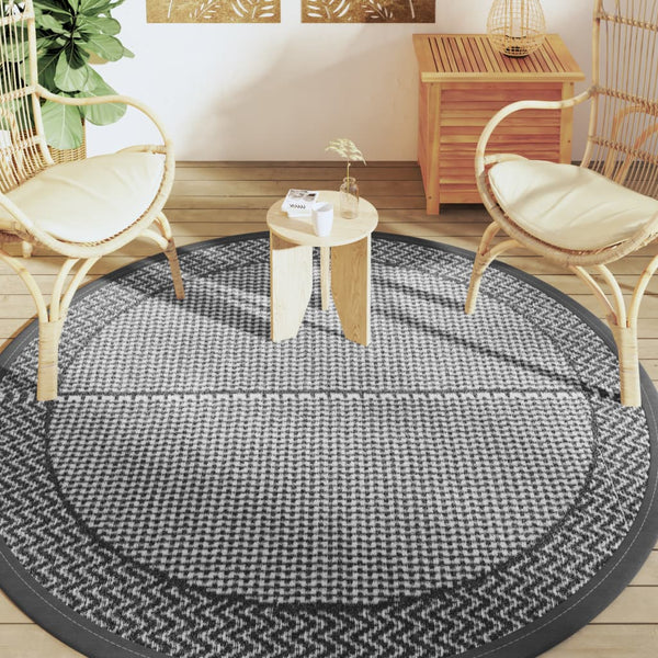 Outdoor-Teppich Marianovici grau Ø200cm (pp)