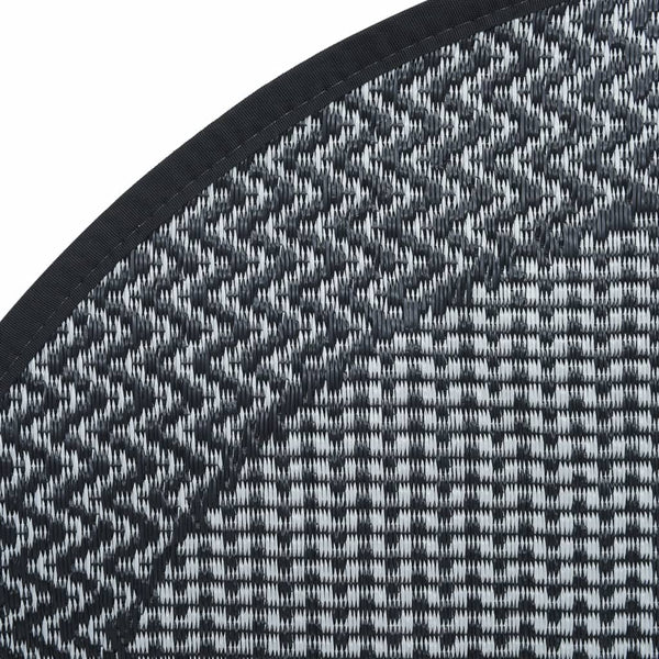 Outdoor-Teppich Marianovici grau Ø200cm (pp)