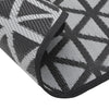 Ø120cm schwarzer Outdoorteppich Marianovici (pp)