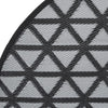 Schwarzer Outdoor-Teppich ARAKIL Ø160 cm PP
