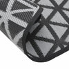 Schwarzer Outdoor-Teppich ARAKIL Ø160 cm PP