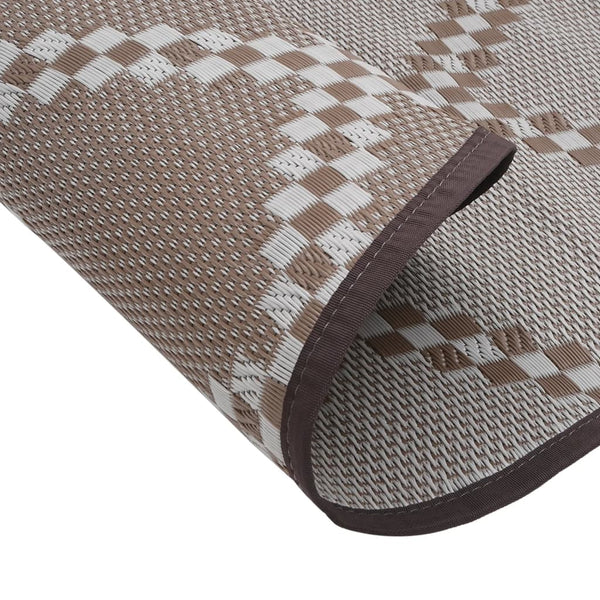 Brauner Outdoor-Teppich Marianovici Ø200cm (pp)