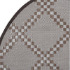 Brauner Outdoor-Teppich Marianovici Ø200cm (pp)