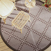 Brauner Outdoor-Teppich Marianovici Ø200cm (pp)