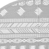 Outdoor-Teppich grau ARAKIL Ø120 cm PP