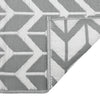 120x180cm grauer Outdoorteppich Marianovici (pp)