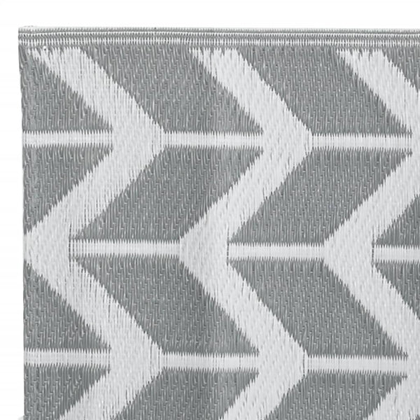 120x180cm grauer Outdoorteppich Marianovici (pp)