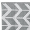 Grauer Outdoorteppich 160x230cm Marianovici (pp)