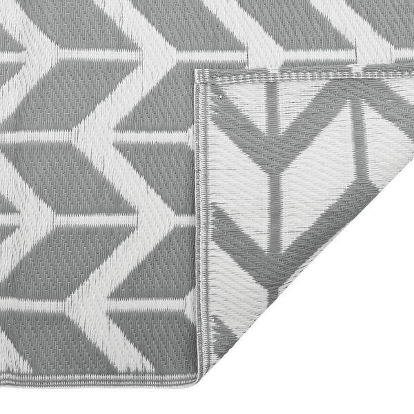 Grauer Outdoorteppich 160x230cm Marianovici (pp)