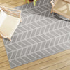 Grauer Outdoorteppich 160x230cm Marianovici (pp)