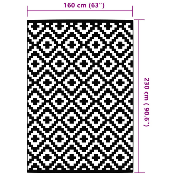 Grauer Outdoor-Teppich a Marianovici 160x230cm (pp)