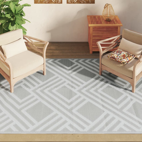 Marianovici grauer Outdoor-Teppich 160x230cm (pp)