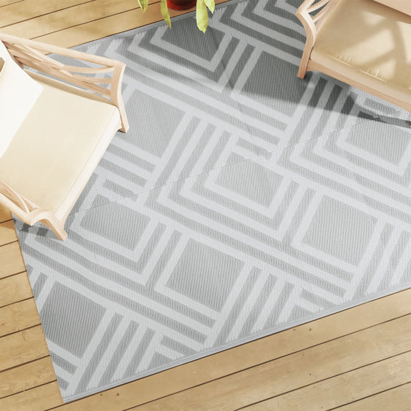 Marianovici grauer Outdoor-Teppich 160x230cm (pp)