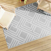 ARAKIL Outdoor-Teppich 140x200 cm Grau PP