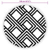 ARA KIL grau Ø120 cm PP Outdoor-Teppich