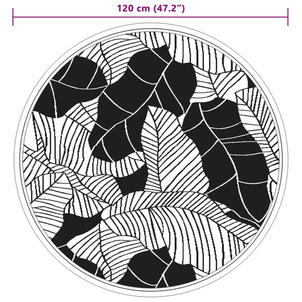 Vihreä Ulkomatto ARAKIL Ø120 cm PP
