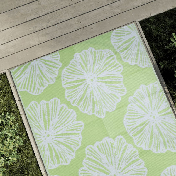 Grüner Outdoor-Teppich 120x180cm Marianovici (pp)