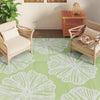 Marianovici grüner Outdoor-Teppich 190x290cm (PP)