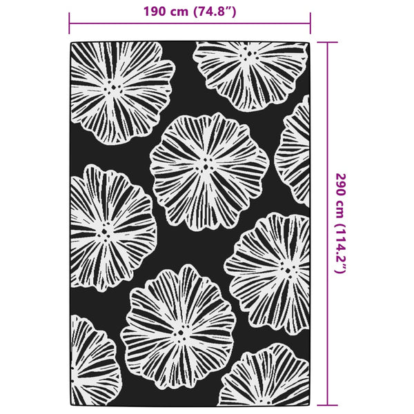 Marianovici grüner Outdoor-Teppich 190x290cm (PP)
