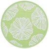 Ø120cm grüner Outdoorteppich Marianovici (pp)
