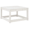 Weißer Outdoor-Hocker Gerivdehi (Kiefer)