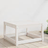 Weißer Outdoor-Hocker Gerivdehi (Kiefer)