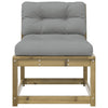 Gartensofa Nedelka (Kissen, kesseldruckimprägniertes Kiefernholz)