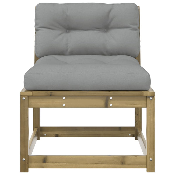 Gartensofa Nedelka (Kissen, kesseldruckimprägniertes Kiefernholz)