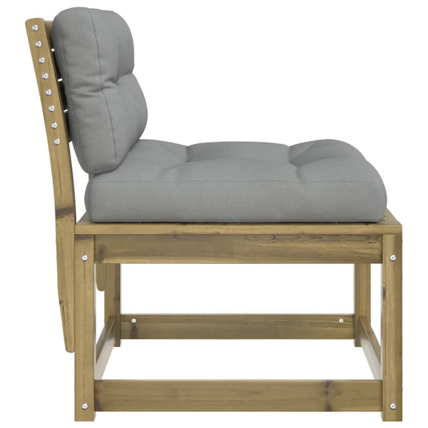 Gartensofa Nedelka (Kissen, kesseldruckimprägniertes Kiefernholz)
