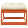 Wacholderholz-Hocker mit Kissen Gerivdehi (Kiefer)