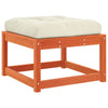 Wacholderholz-Hocker mit Kissen Gerivdehi (Kiefer)