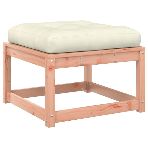 Outdoor-Hocker mit Kissen Gerivdehi (Douglasie)