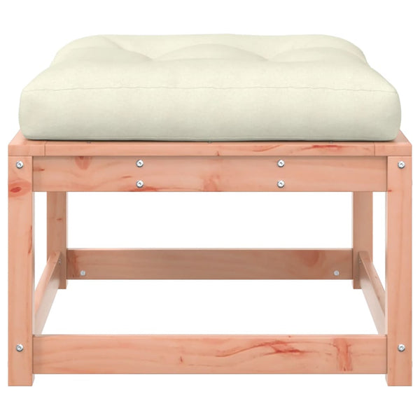 Outdoor-Hocker mit Kissen Gerivdehi (Douglasie)