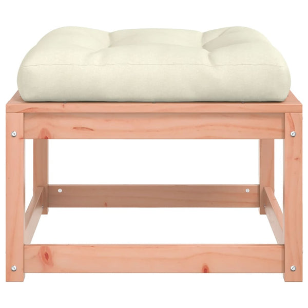 Outdoor-Hocker mit Kissen Gerivdehi (Douglasie)