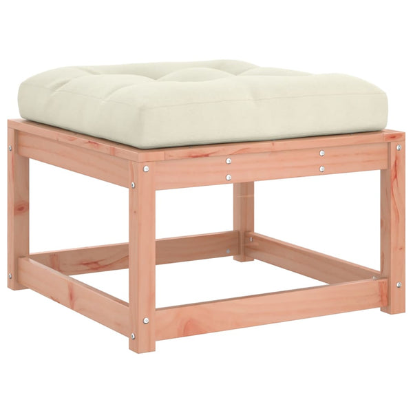 Outdoor-Hocker mit Kissen Gerivdehi (Douglasie)