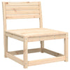 Gartensofas mit Kissen Nedelka (2er-Set Kiefer)
