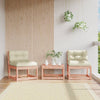 Gartencouch Eckelemente mit Kissen Nedelka (2 St. Douglasie)