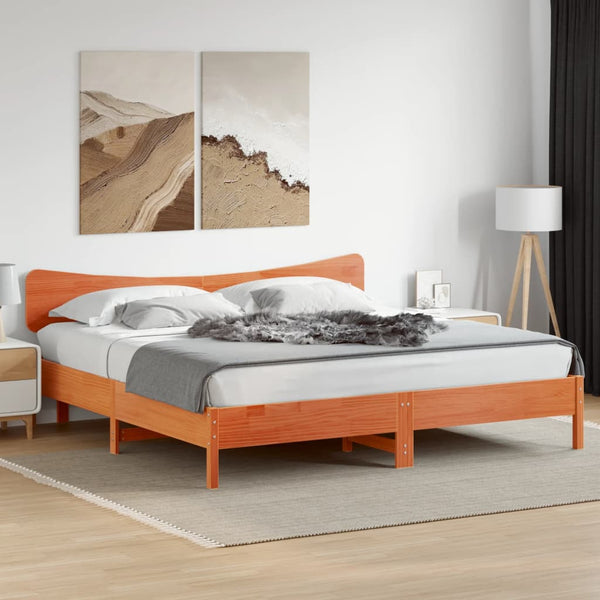 Braunes Kopfteil Parapon 200cm (Kiefer)