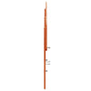 Braunes Kopfteil Parapon 200cm (Kiefer)