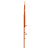 Braunes Kopfteil Parapon 180cm (Kiefer)